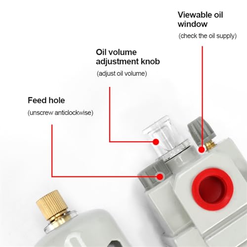 Filtre lubrificateur compresseur AC4000-04 pour stopper l'eau dans les outils - 6