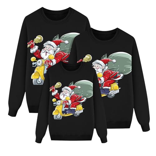 Suéter de Navidad Genérico Jersey de Navidad para mujer Pull'de Noel para mujer, suéter de Navidad, Familias, pijama de Navidad, Familias, suéter de Navidad, mujer, A02, XXL