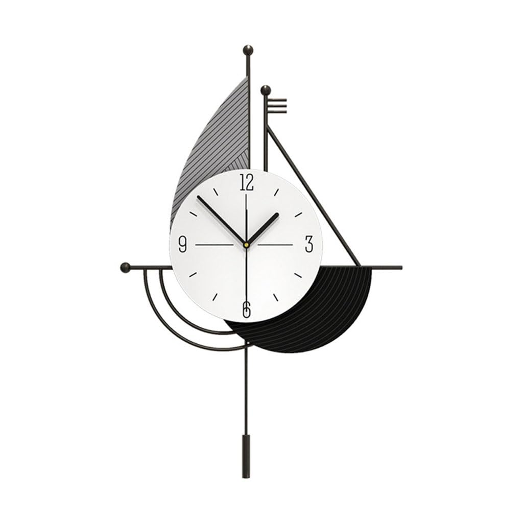 Horloge murale salon silencieuse JFDBGU décoration maison créative sans bruit