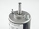 CHANCS Mini-Elektro-Permanentmagnet-Motor-Motoren Montagehalterung Schwarz CH-3420 24V DC 7000RPM Minor Shaft Upgrade Motor