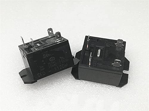 Relais SFD-124DM 24VDC lot de 2 interrupteurs électromécaniques 4 broches 30A
