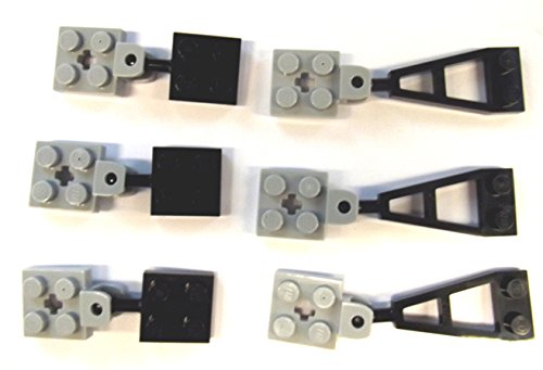 Preisvergleich Produktbild LEGO CITY 6 Paar Anhängerkupplungen (wie abgebildet).