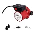 SHYLIYU Water Pressure Booster Pumps 115V/60Hz Home Recirculating Pump Hot Water Circulator Circulation Pump 3-Speed Cast Iron Booster Pump 3/4 inch Outlet 46/67/93W