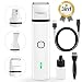 Electric Pet Nail Grinder - Dog and Cat Grinding Tool for Grooming, Trimming, and Shaping Paws - Trim Pet Nails Safe and Painless - 3 in 1 Multi-Function Portable and USB Chargeable Pet Hair Trimmer