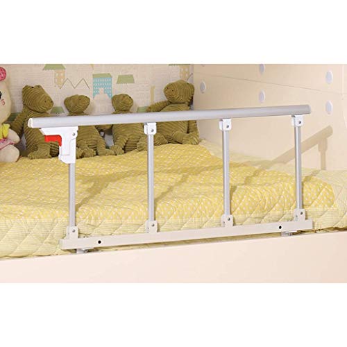 Barrière de lit pliable pour personnes âgées et garde-corps de sécurité en métal - 2