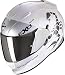 Produktbild Scorpion Herren EXO-510 AIR Pique Pearl White-Silver XXL Motorcycle Helmets