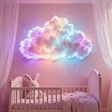 CEWROM Thundercloud LED Light Decor, wielokolorowe dynamiczne oświetlenie LED z efektem chmury 3D, dekoracja otoczenia do pokoju, sypialni, pokoju zabaw, na imprezę