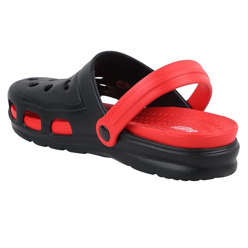 Image of Welcome Men's Casual Clogs /Sandals with Adjustable Back Strap for Adult | Comfortable & Light Weight | Stylish & Anti-Skid | Waterproof & Regular Flipflops