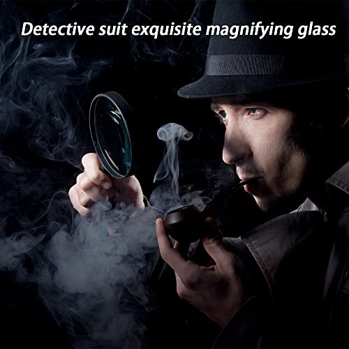 Swetup Lente Ingrandimento Detective, 12 PCS Lente...