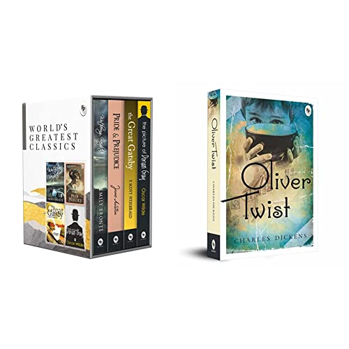 World’s Greatest Classics (Box Set of 4 Books)+Oliver Twist