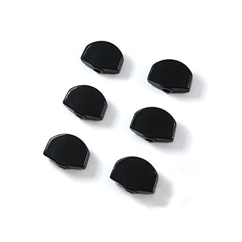 Amazon.co.jp: ギター用 ペグボタン buttons 標準サイズ 6個セット 四