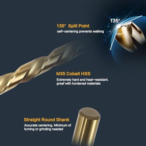 BeHappy M35 Cobalt Drill Bit Set