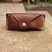 Genuine Leather Eyeglass Case Vintage Personality Handmade Glasses Case Eyewear Protective Holder