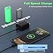45W 2Pack Super Fast Charger USB C Dual Port Android Phone Charger Type C Fast Charging Block with 10FT Type-C Charger Cord for Samsung Galaxy S25/S25 Ultra/S25+/S24 Ultra/S24/S24+/S23/S22/iphone 17