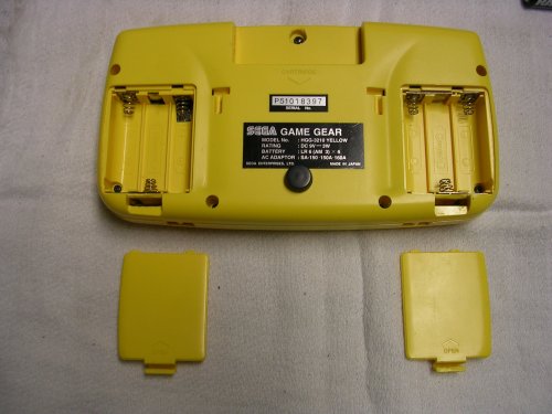 Yellow Colored Original Sega Game Gear System Core #TOP2