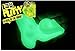 Lab Putty Glow in The Dark Super Bright Night (1 Unit) by JA-RU. Rechargeable Putty Best Thinking Smart Crazy Stress Relief Putty with Tin, Sensory Toys Party Favor for Kids and Adults 9578-1D
