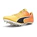 PUMA Mens Evospeed Brush 6 & Field Running Sneakers Shoes - Orange - Size 9 M