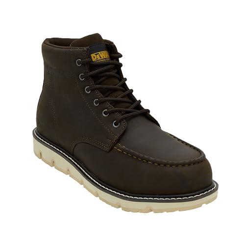 DEWALT Forge Moc Toe, FLEX Outsole, Leather, Steel Toe, Safety Work Boots For Men - Main Image