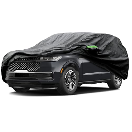 Image of Proadsy Custom Fit 2018-2026 Lincoln Navigator Car Cover Waterproof Outdoor | UV-Blocking Waterproof With Soft Lining Prevents Leaks & Scratches. Perfect For Sunny, Snowy Outdoor Parking, Garage Storage