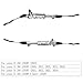 4420030740 Power Steering Rack and Pinion Assy RWD for 20-24 Lexus IS300 Luxury/ 2022 IS250 Luxury/ 21-24 IS350 Luxury/, Steering Gear w/Tie Rods Replaces 44200-30740/44200-30B80/ 4420030B80