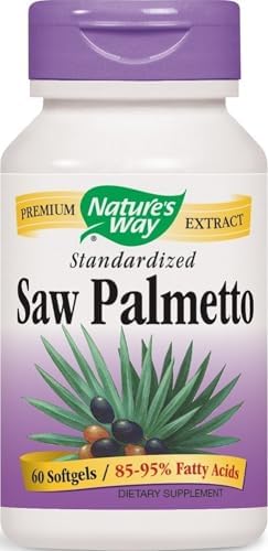 Nature'S Way Saw Palmetto Standardized - 60 Softgels