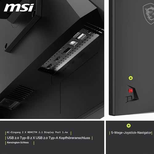 MSI, MAG 322URDF E16-32-Zoll 4K UHD (UHD160 Hz / FHD320 Hz – Ansicht 6