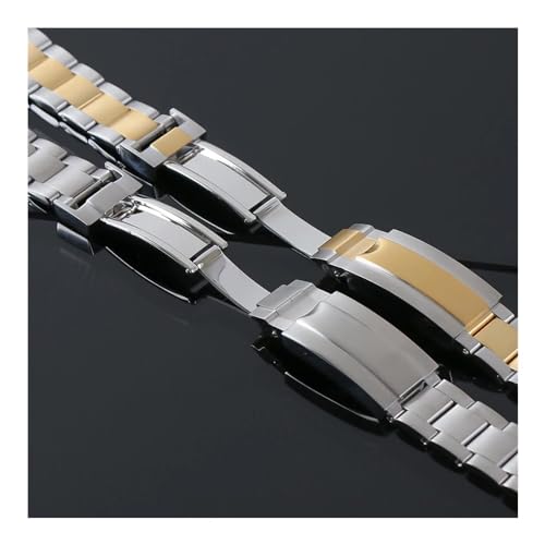 Bracelet de montre 20mm NH35 acier 904L boucle coulissante