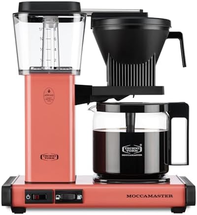 Technivorm Moccamaster 53634 KBGV Select 10-Cup Coffee Maker Sorbet, 40 Ounce, 1.25l