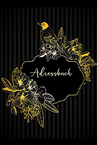 Adressbuch: Persönliches Kontaktbuch mit Alphabet Register | Adressen zum Eintragen für Name, Telefon und Alle Kontakte | 6x9 Zoll, 900+ Kontakten (German Edition)