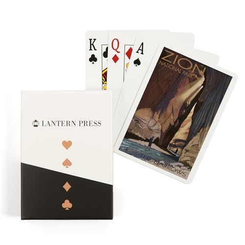 Lantern Press Naipes Poker Zion National Park 52 cartas