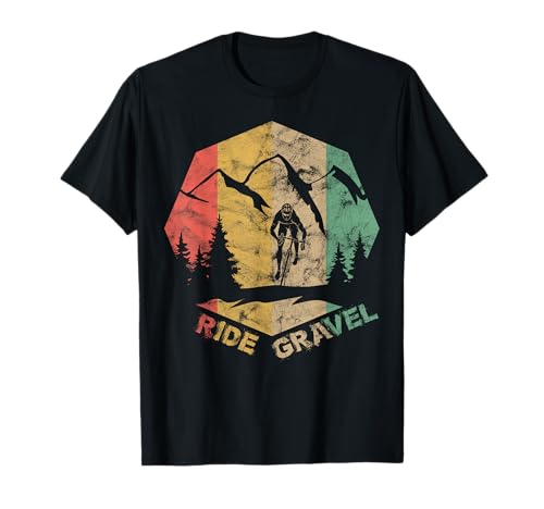 Vintage Gravel Bike Rennrad Ride Gravel Cyclocross Radler T-Shirt