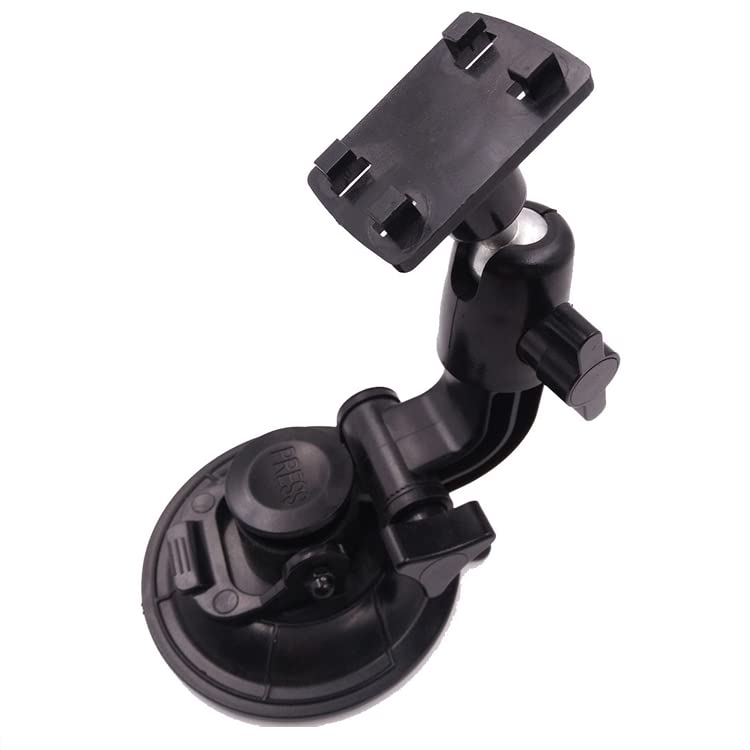 KOODEA Carplay Bracket, Vehicle Navigation Support, 360 Degree Rotation GPS Suction Cup Mount, Quick Telescopic Extension Arm Universal Tablet Holder for Car Windshield Dash Dashboard