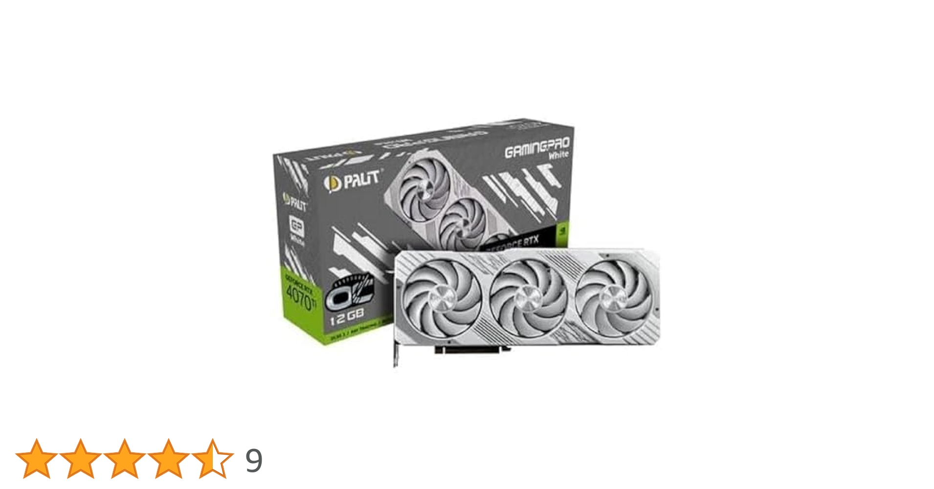 Palit RTX 4070 Ti ほぼ未使用 極美品 元箱なし 即発送OK！ Palit Microsystems NED407T019K9-1043J (GeForce RTX 4070 Ti