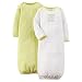 Carter's Just One You Baby Newborn Neutral 2 pack Sleeper Gown Green 0-3 Months
