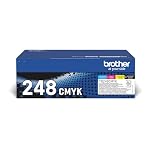 Brother – Brother Original TN-248VAL Tonerkartuschen Value Pack Cyan/M