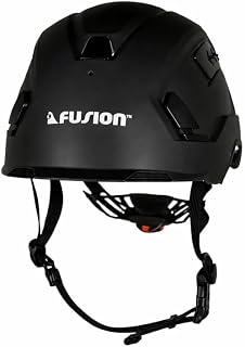Fusion Climb Meka II Casco de seguridad para escalada y tirolesa, 6,25 pulgadas de alto x 10,3 pulgadas de largo x 8,25 pulgadas de ancho