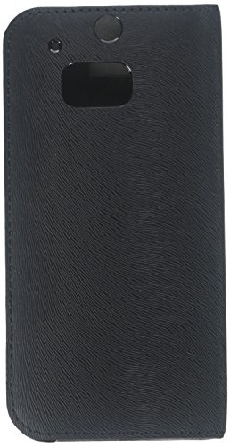 HTC One M8 Case - Poetic HTC One M8 Case [FlipBook Series] - [Lightweight] [Professional] PU Leather Protective Flip Cover Case for HTC One M8 Black (3 Year Manufacturer Warranty from Poetic)