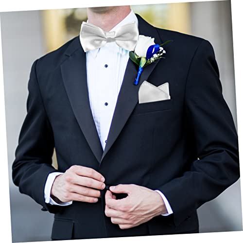Set Formal de Pajarita con Cinturilla y Pañuelo para Hombre miniatura 7
