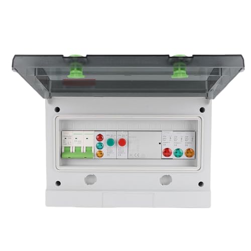 Cuadro de Distribución de Energía, Medidor de Electricidad Caja Eléctrica con un Interruptor de Circuito de 400 V para Potencia de CA 3 Fase, Distribución de Cavidad de