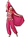 Astage Lady Belly Dancer Costume Halloweem Performance Wear All Sets Hotpink