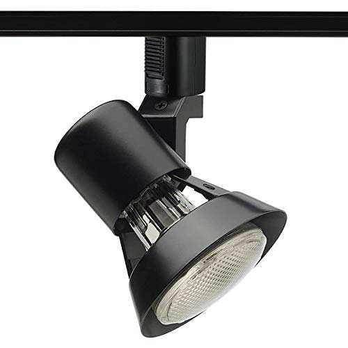 Uonlytech Track Light Adapter Rail Head Lighting Track Accessory for 110V Pendant with Wire Cord (Black)