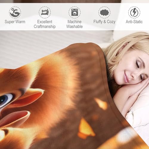 Couvertures de canapé écureuil pour cocooning au salon et nuits douillettes