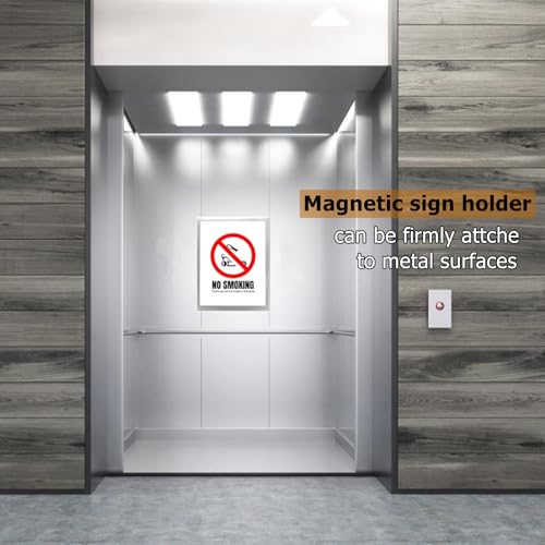 Cadre magnétique transparent A4 argenté pour ranger vos plannings