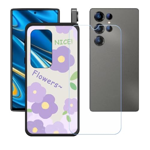 BMPNLSZ �K�p Oukitel C66�p+HD�����K���X�ɓK�����ėpTPU�P�[�X�A�V���J�Q���P�[�X�o���p�[�ی�o�b�N�P�[�X-Oukitel C66�p�ɓK����9�d�x�X�N���C�u�h�~�X�N���[���v���e�N�^(6,73") - LH92