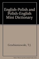English-Polish and Polish-English Mini Dictionary 8386773782 Book Cover