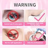 Beauty7 Eyelash Extension Glue Remover Cream Low Irritation and Fast Dissolution Eyelash Remover for Extensions Lash Remover Individual Eyelash Extension Cleanser - Image 2