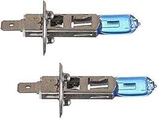 Mintice 2 X Car Vehicle Bright H1 100W 6000K Xenon Gas Halogen Headlight White Light Lamp Bulbs
