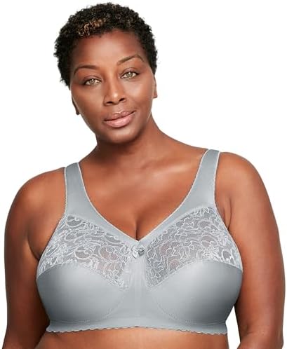 Glamorise Women's Full Figure Plus Size MagicLift Original Wirefree Support Bra - 5