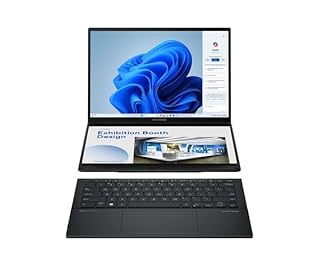 ASUS ZENBOOK PRO DUO OLED UX8406CA 14" OLED 2880X1800, DUAL SCREEN TOUCH, INTEL CORE ULTRA 9 285H, 32 GB DDR5, SSD 1 TB NVME, WINDOWS 11 PROFESSIONAL, WIFI 7, WEBCAM IR, TASTIERA SOFT