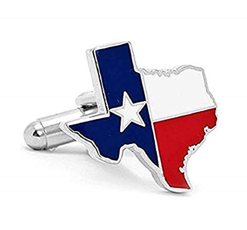 Gemelos con bandera de Texas miniatura 1